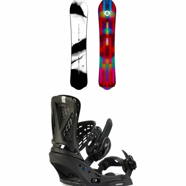 Burton Family Tree Alekesam Snowboard + Escapade EST Snowboard Bindings - Women's 2025