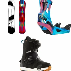 Burton Family Tree Alekesam Snowboard + Step On Escapade Snowboard Bindings + Felix Step On Snowboard Boots - Women's 2025