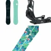 Burton Family Tree High Fidelity Splitboard + Step On Splitboard Bindings + Spark R&D Summit Skins Splitboard Skins 2025