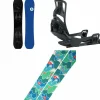 Burton Family Tree Hometown Hero Splitboard + Step On Splitboard Bindings + Spark R&D Summit Skins Splitboard Skins 2025