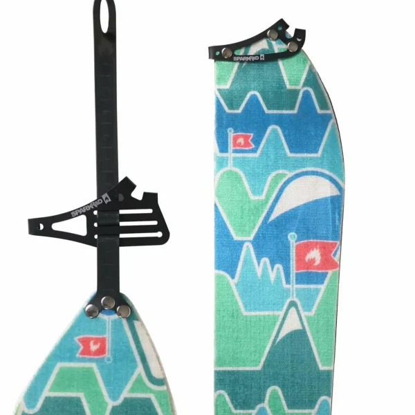 Burton Family Tree Hometown Hero Splitboard + Step On Splitboard Bindings + Spark R&D Summit Skins Splitboard Skins 2025