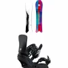 Burton Family Tree Short Stop Snowboard + Lexa X EST Snowboard Bindings - Women's 2025