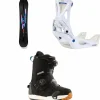 Burton Feelgood Flying V Snowboard + Step On Escapade Snowboard Bindings + Felix Step On Snowboard Boots - Women's 2025