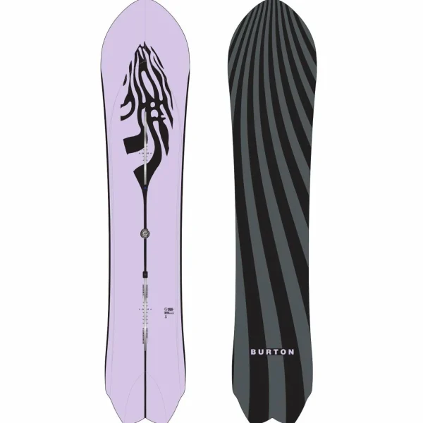 Burton Fish 3D Snowboard + Genesis EST Snowboard Bindings 2025