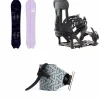 Burton Fish 3D Splitboard + Hitchhiker Splitboard Bindings  + evo x Pomoca Pro Glide Splitboard Skins 2025