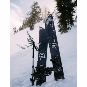 Burton Fish 3D Splitboard + Step On Splitboard Bindings + evo x Pomoca Pro Glide Splitboard Skins - Women's 2025