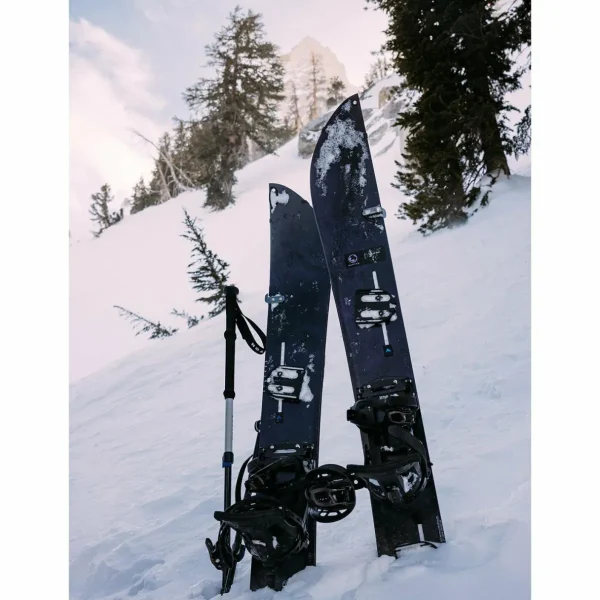 Burton Fish 3D Splitboard + Step On Splitboard Bindings + evo x Pomoca Pro Glide Splitboard Skins - Women's 2025