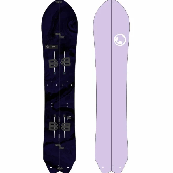 Burton Fish 3D Splitboard + Step On Splitboard Bindings + evo x Pomoca Pro Glide Splitboard Skins - Women's 2025