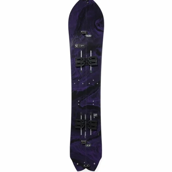 Burton Fish 3D Splitboard + Step On Splitboard Bindings + evo x Pomoca Pro Glide Splitboard Skins - Women's 2025