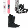 Burton Free Thinker Snowboard + Cartel X Snowboard Bindings + Swath BOA Snowboard Boots 2025
