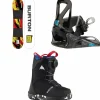 Kids Burton Grom Snowboard + Grom Snowboard Bindings + Grom BOA Snowboard Boots - Kids' 2025