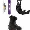 Burton Hideaway Snowboard + Step On Snowboard Bindings + Limelight Step On Snowboard Boots - Women's 2025