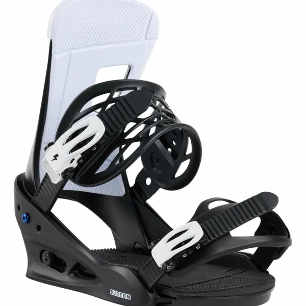 Burton Instigator Flat Top Snowboard + Freestyle Snowboard Bindings 2025