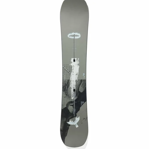 Burton Instigator Flat Top Snowboard + Freestyle Snowboard Bindings 2025