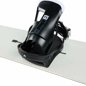 Burton Instigator Flat Top Snowboard + Freestyle Snowboard Bindings 2025