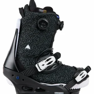 Burton Instigator Flat Top Snowboard + Freestyle Snowboard Bindings 2025