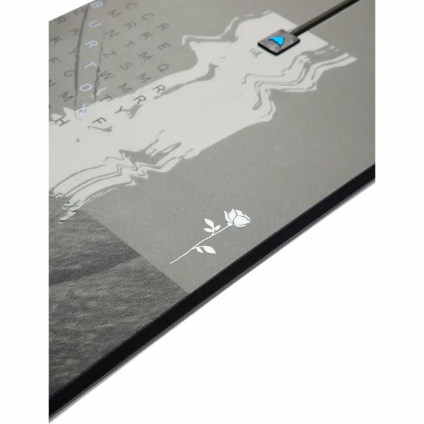 Burton Instigator Flat Top Snowboard + Freestyle Snowboard Bindings 2025