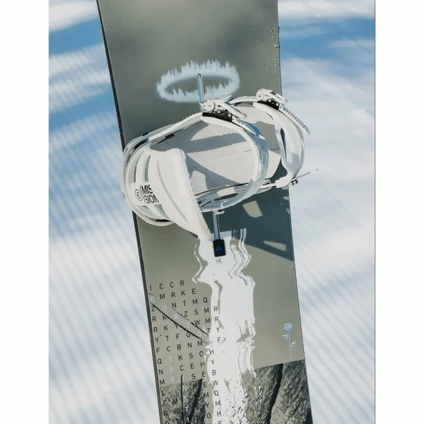 Burton Instigator Flat Top Snowboard + Freestyle Snowboard Bindings 2025