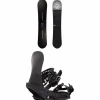 Burton Mystery Series Day Trader Snowboard + X EST Snowboard Bindings 2025