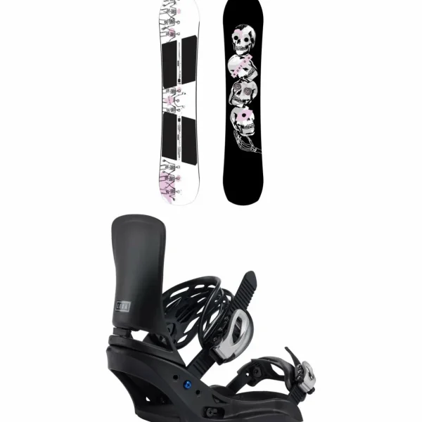 Burton Rewind Snowboard + Lexa EST Snowboard Bindings - Women's 2025