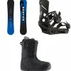 Burton Ripcord Snowboard + Mission Snowboard Bindings + Ruler Snowboard Boots 2025