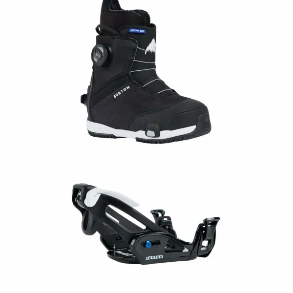Kids Burton Step On Grom Snowboard Boots + Step On Grom Snowboard Bindings - Kids' 2025