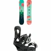Burton Yeasayer Flying V Snowboard + Scribe Snowboard Bindings - Women's 2025