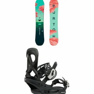 Burton Yeasayer Flying V Snowboard + Scribe Snowboard Bindings - Women's 2025