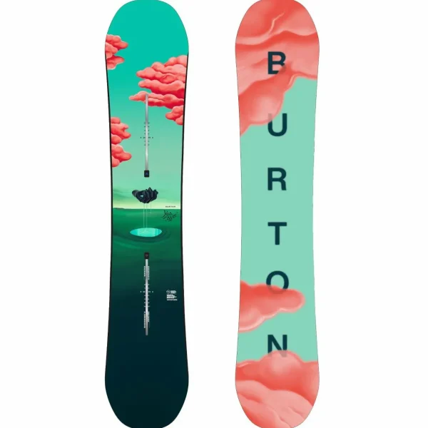 Burton Yeasayer Flying V Snowboard + Scribe Snowboard Bindings - Women's 2025