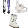 CAPiTA Mercury Snowboard + Union Trilogy Snowboard Bindings + thirtytwo Lashed Double Boa Snowboard Boots - Women's 2025