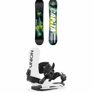 CAPiTA Outerspace Living Snowboard + Union STR Snowboard Bindings 2025