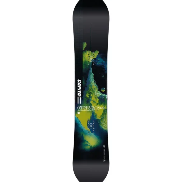 CAPiTA Outerspace Living Snowboard + Union STR Snowboard Bindings + thirtytwo Shifty Boa Snowboard Boots 2025