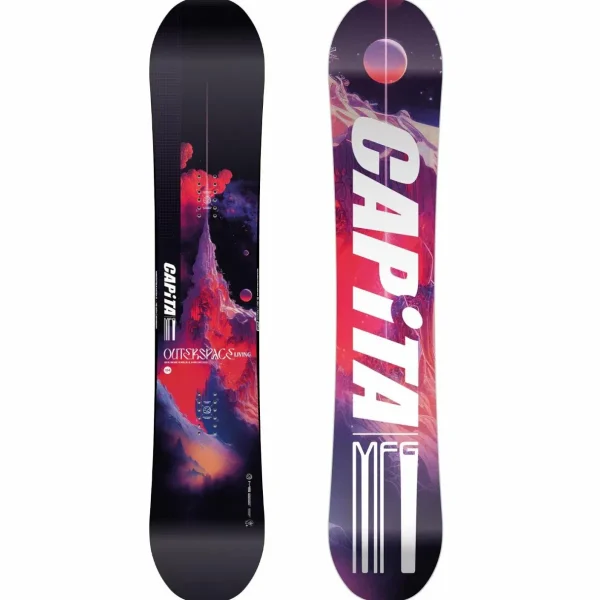 CAPiTA Outerspace Living Snowboard + Union STR Snowboard Bindings + thirtytwo Shifty Boa Snowboard Boots 2025