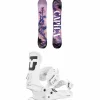 CAPiTA Paradise Snowboard + Union Trilogy Classic Snowboard Bindings - Women's 2025