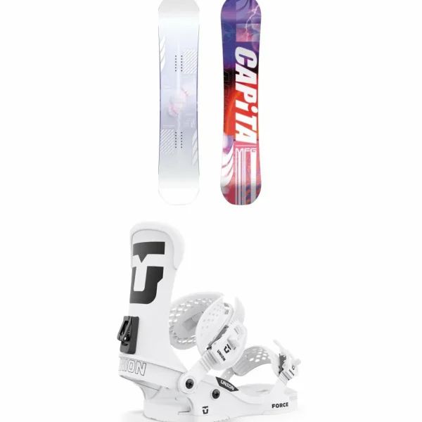 CAPiTA Pathfinder Camber Snowboard + Union Force Classic Snowboard Bindings 2025