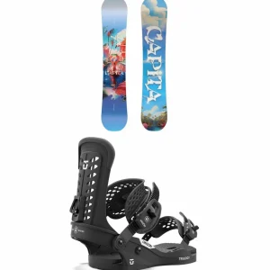 CAPiTA Space Metal Fantasy Snowboard + Union Trilogy Classic Snowboard Bindings - Women's 2025