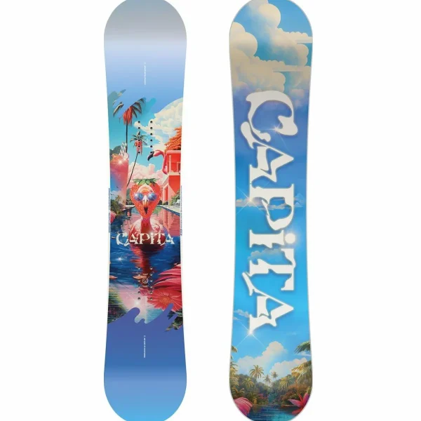 CAPiTA Space Metal Fantasy Snowboard + Union Rosa Snowboard Bindings + thirtytwo Shifty Boa Snowboard Boots - Women's 2025