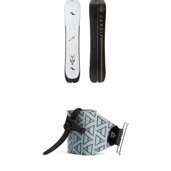 Cardiff Crane Pro Carbon Splitboard + evo x Pomoca Pro Glide Splitboard Skins 2025