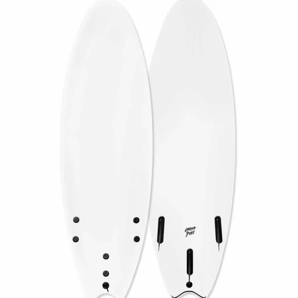 Catch Surf Blank Series 6'0 Fish - Tri Fin Surfboard + Creatures of Leisure Comp 6' Surf Leash
