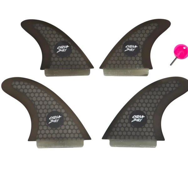 Catch Surf Honeycomb Hi-Performance Quad Fin Set