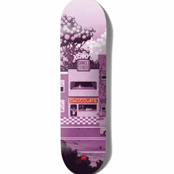 Chocolate Anderson Pixel City 8.25 Skateboard Deck