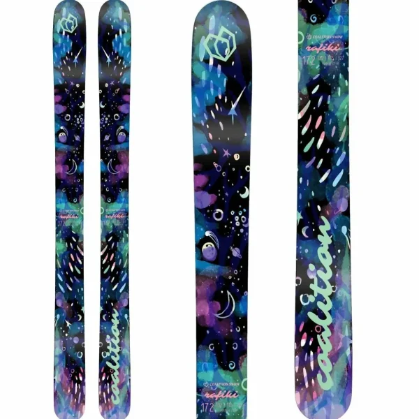 Coalition Snow Rafiki Skis + Look Pivot 15 GW Ski Bindings - Women's 2024 - Used