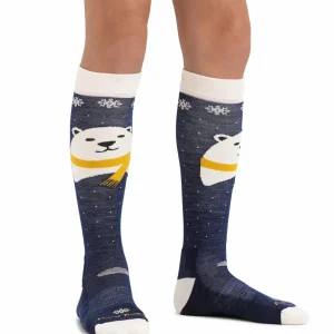 Kids Darn Tough Polar Bear Midweight OTC Socks - Kids'