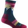 Women Darn Tough Sunset Ledge Micro Lightweight Cushion Crew Socks - Women's