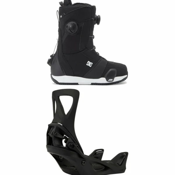 DC Lotus Step On Snowboard Boots + Burton Step On Snowboard Bindings - Women's 2025