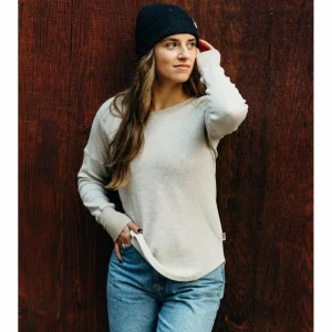 Women Deso Eloise Waffle Knit Long-Sleeve Shirt - Women's