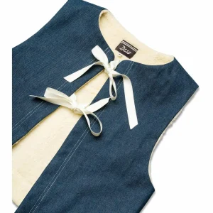 Women Deso Folsom Denim Vest - Women's