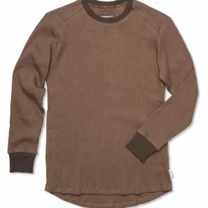 Deso Topaz Waffle Knit Long-Sleeve Shirt - Men's