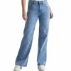 Women DU/ER Midweight Performance Denim Wide Leg Jeans - Women's