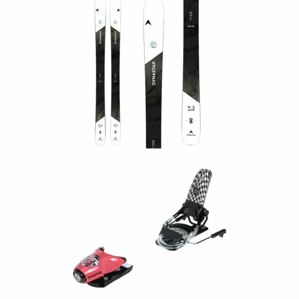 Dynastar M-Free 90 Skis + Look x evo Pivot 15 GW Ski Bindings 2025